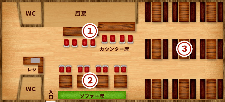 トンチョの店内大解剖